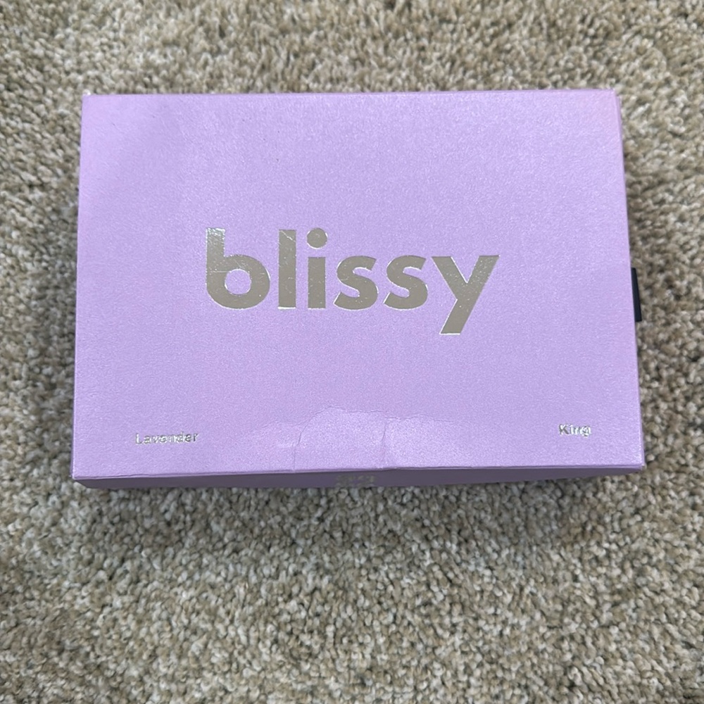 Blissy king size pillowcase
